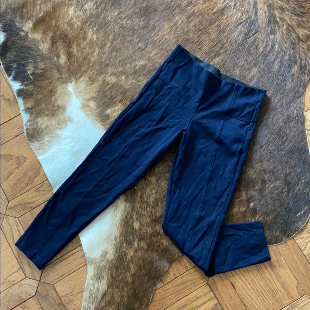 Navy blue girls dress pants by Zara